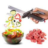 2-IN-1 MULTI-FUNCTION CLEVER SCISSORS KITCHEN CUTTER