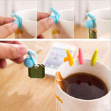 Cooking Tools Small Snail Recognizer Device Tea Infuser Cup Of Tea Hanging Bag Color Random