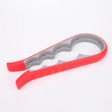 4 in 1 Handy Anti-slip Can Lid Screw Opener Bottle Opener for Pop/Beer Bottle Jar Kitchen Twist Tool Excellent Quality