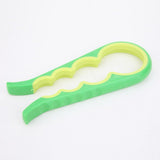 4 in 1 Handy Anti-slip Can Lid Screw Opener Bottle Opener for Pop/Beer Bottle Jar Kitchen Twist Tool Excellent Quality