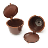 Arshen 4 Pcs/Set Dolce Gusto Coffee Capsule Plsatic Refillable Capsule Reusable 200 Times Compatible with Nescafe Dolce Gusto
