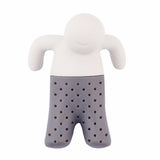 Tea Strainer Interesting Life Partner Cute Mr Teapot Silicone Tea Infuser Filter Teapot for Tea & Coffee Filter Drinkware