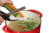 2-IN-1 MULTI-FUNCTION CLEVER SCISSORS KITCHEN CUTTER